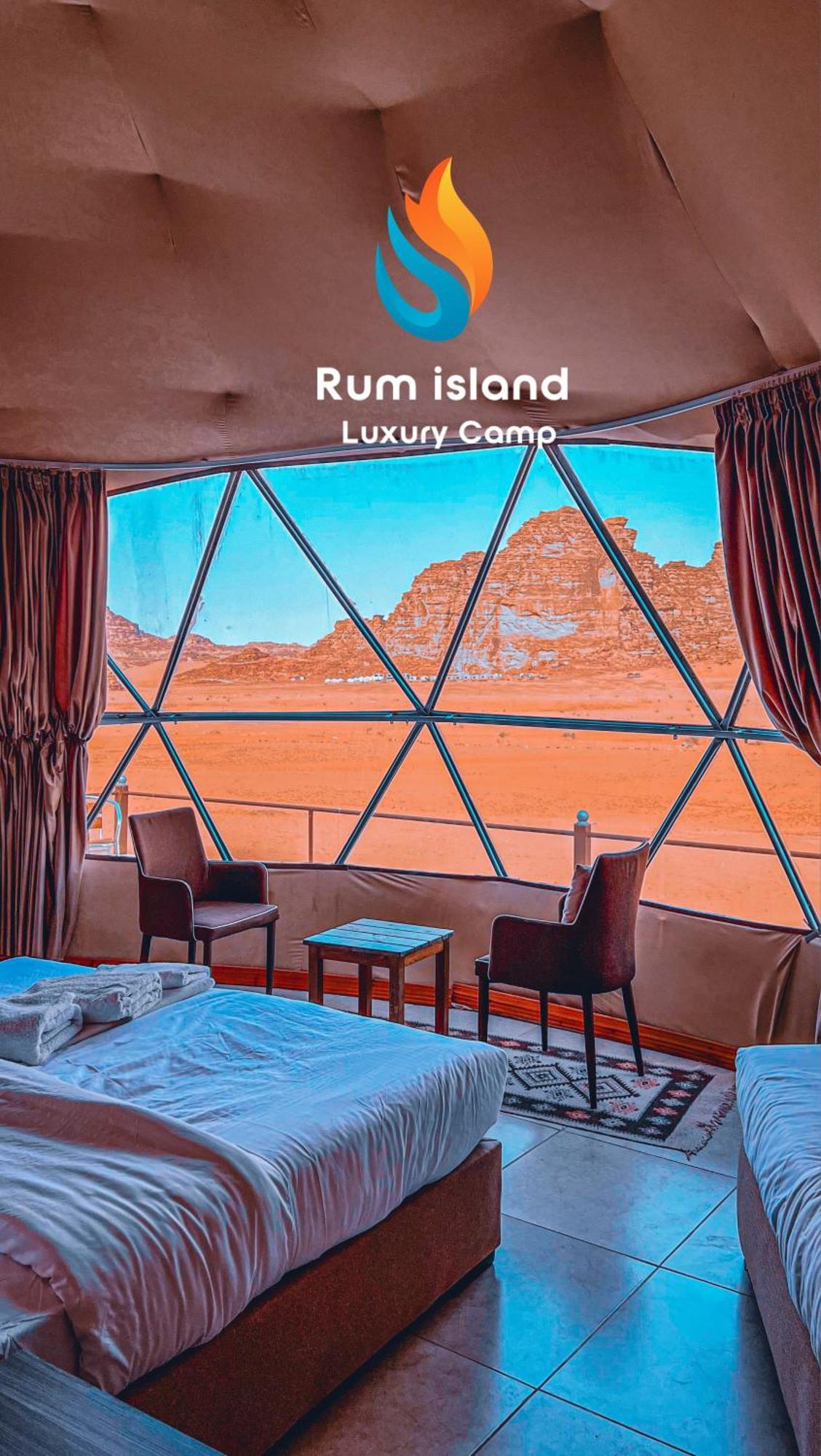 Rum Island Luxury Camp & Bubbles Hotel Ram Vadisi Dış mekan fotoğraf